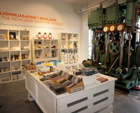 Safnbúðin í Sjóminjasafninu í Reykjavík