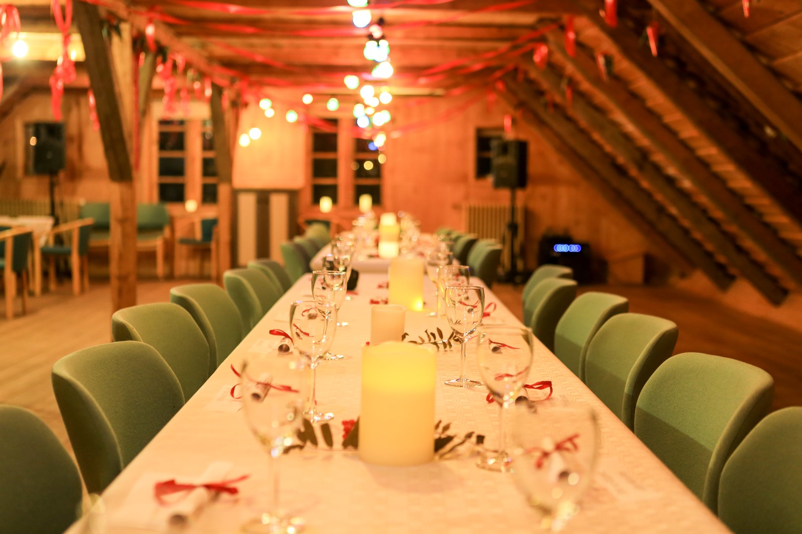 Funda- og veislusalur Kornhússins á Árbæjarsafni